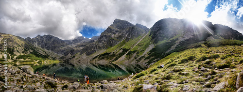 Obraz na płótnie ogród zakopane wzgórze las