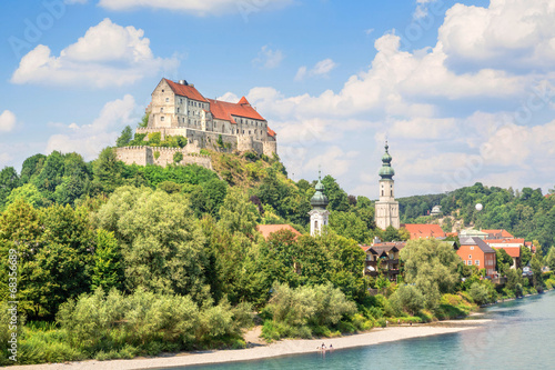 Obraz na płótnie zamek natura wieś