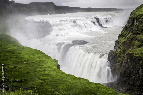 Naklejka góra pejzaż natura islandia