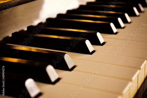 Naklejka jazz fortepian muzyka muzyczny