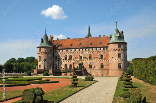 Naklejka ogród architektura skandynawia