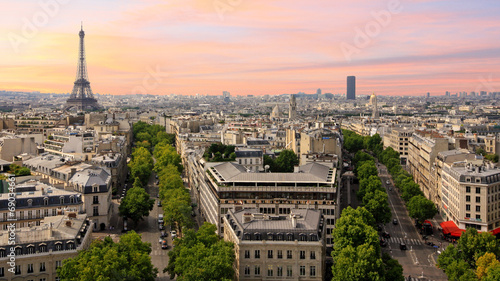 Fotoroleta montmartre pejzaż ulica widok