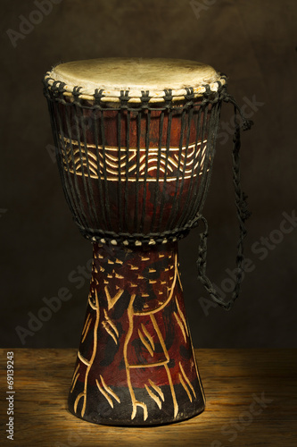 Fotoroleta antyczny bęben ludowy afryka perkusja