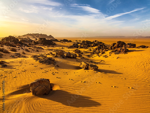 Fotoroleta słońce niebo arabski natura