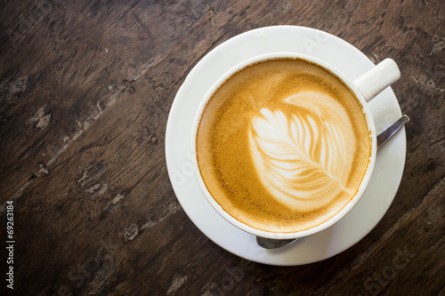 Obraz na płótnie cappucino mleko expresso napój