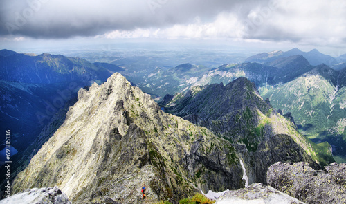 Obraz na płótnie las tatry panorama wzgórze