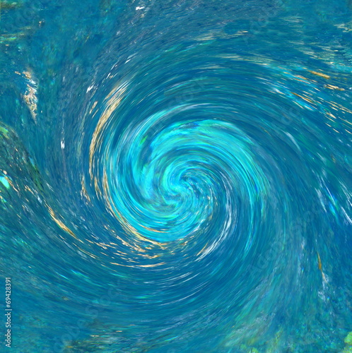 Fotoroleta spirala sztorm fala natura woda