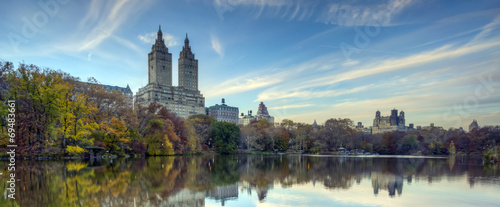 Fotoroleta jesień central park roślina