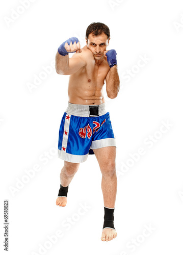 Obraz na płótnie bokser przystojny mężczyzna