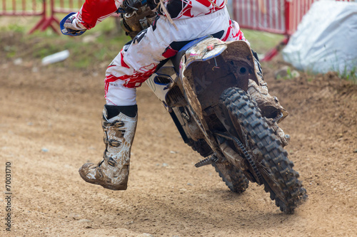 Obraz na płótnie motocykl sport motocross motor