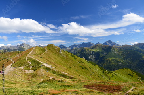 Fotoroleta natura tatry góra