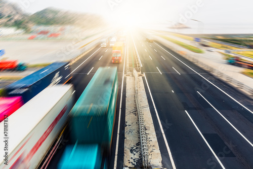 Fototapeta miejski transport śródmieście samochód