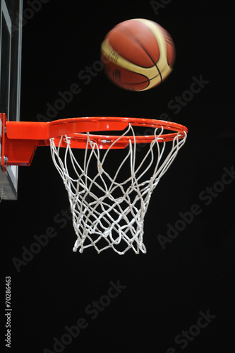 Fotoroleta koszykówka para sport