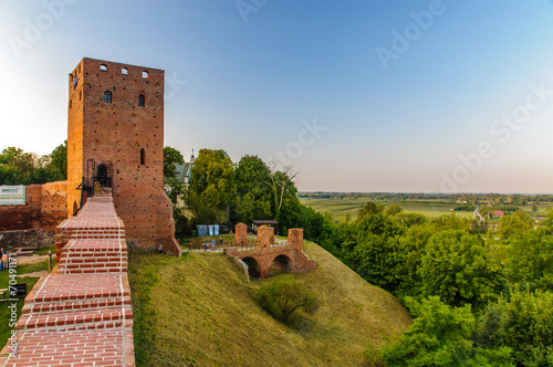 Naklejka zamek warszawa historia