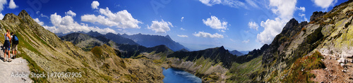 Fotoroleta tatry panorama pejzaż europa góra