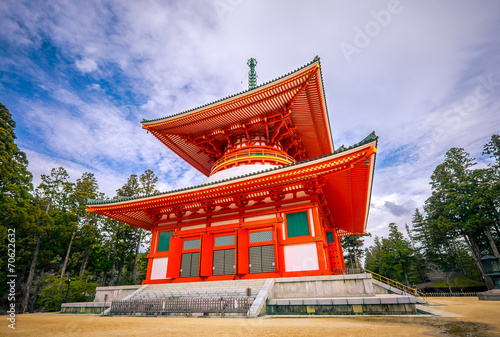 Naklejka azja japonia architektura świątynia japoński