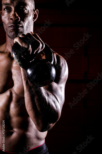 Obraz na płótnie siłownia zdrowy fitness ćwiczenie mężczyzna