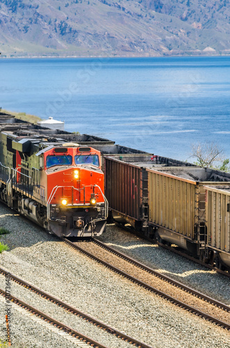 Fototapeta samochód pejzaż transport wagon