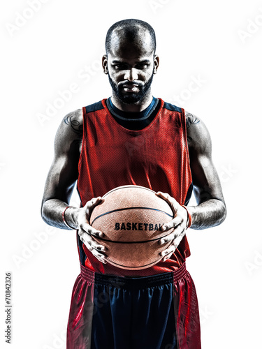 Naklejka koszykówka sport portret