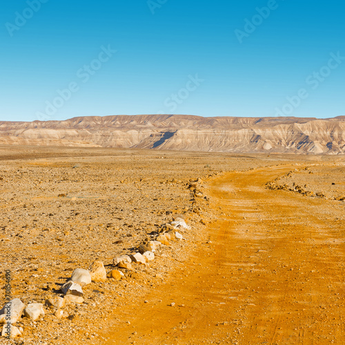 Fototapeta natura droga kanion bezdroża transport