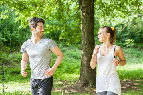 Naklejka natura sportowy miłość mężczyzna