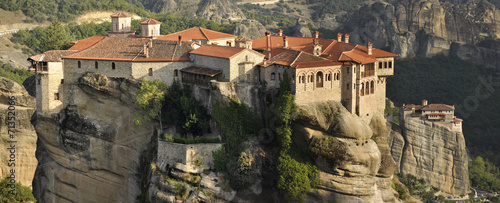 Naklejka stary święty kościół architektura pejzaż