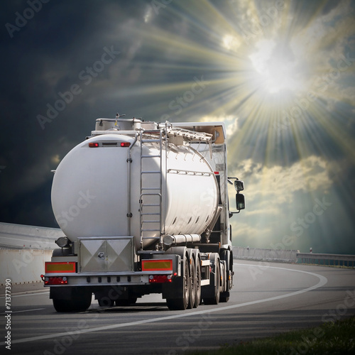 Fototapeta ciężarówka samochód autostrada transport