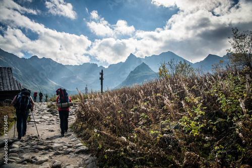 Plakat sport natura tatry