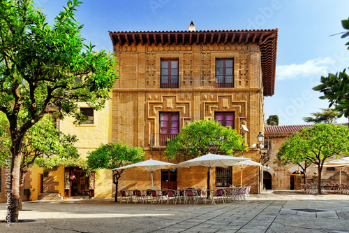 Fototapeta barcelona pejzaż miasto architektura