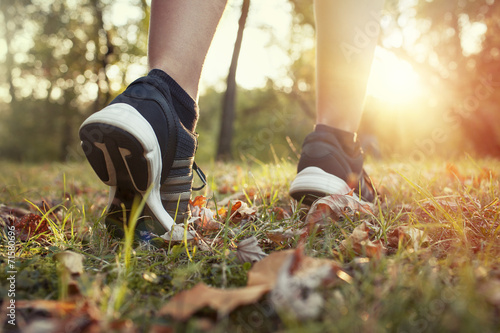 Fototapeta sport wellnes natura droga