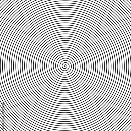 Plakat spirala abstrakcja wzór ruch ornament