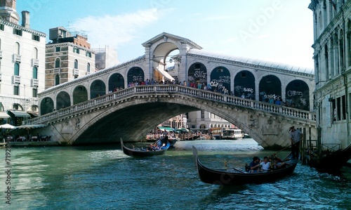 Fototapeta włochy rialto most 