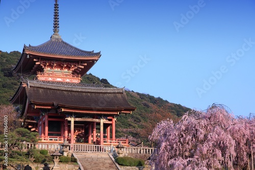 Naklejka japoński japonia architektura park