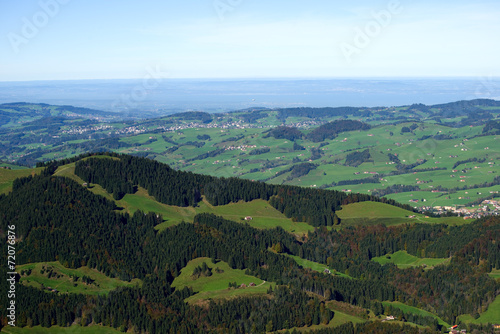 Obraz na płótnie alpy szwajcaria krajobraz panorama