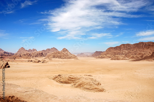 Obraz na płótnie góra arabski niebo panoramiczny