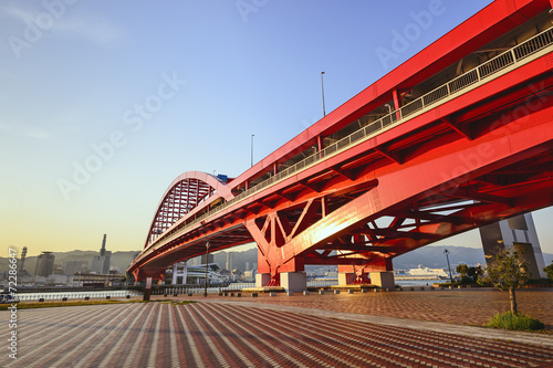 Fototapeta most autostrada azjatycki wyspa noc