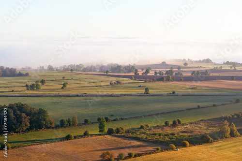 Plakat lato natura jesień skandynawia