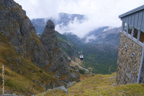 Fototapeta góra zakopane tatry jesień polen