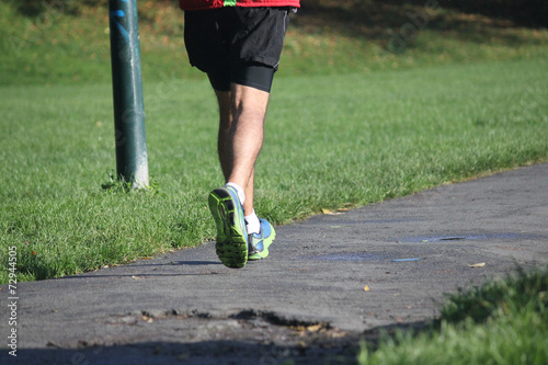 Fototapeta ścieżka mężczyzna jogging