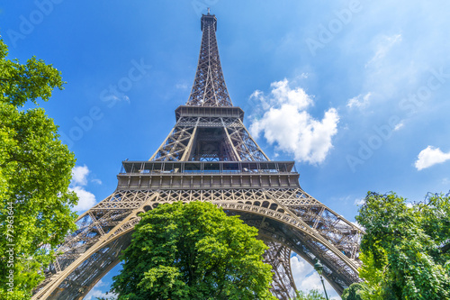 Plakat francja piękny architektura pejzaż