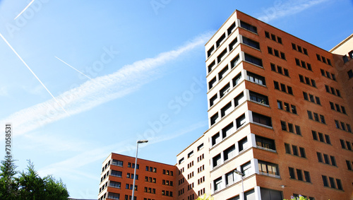 Obraz na płótnie zdrowie architektura cegła okienny