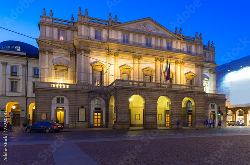 Obraz na płótnie noc europa muzeum