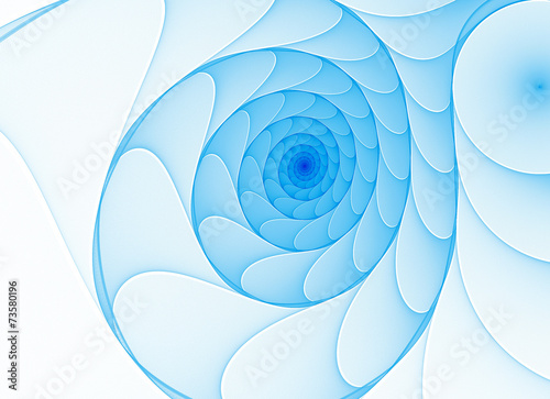 Obraz na płótnie fraktal sztuka spirala medytacja