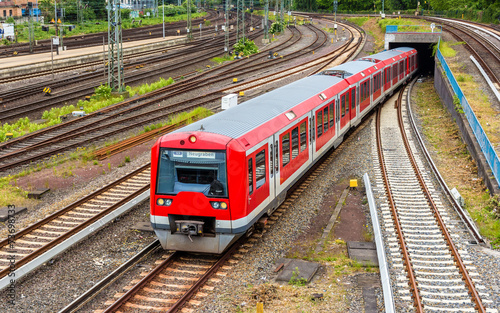 Fotoroleta europa miejski metro ludzie