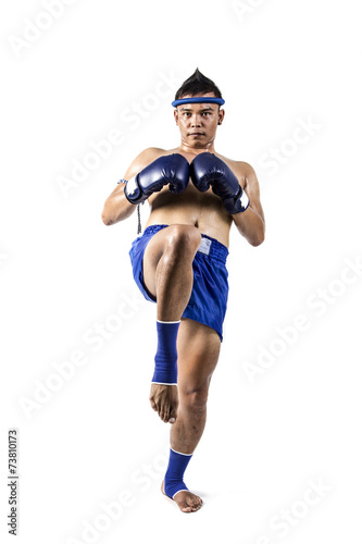 Plakat kick-boxing tajlandia narodowy sztuki walki