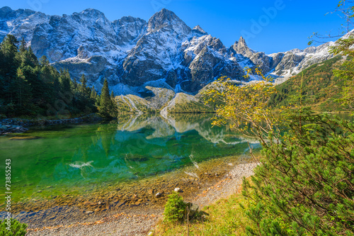 Obraz na płótnie europa świeży woda tatry niebo