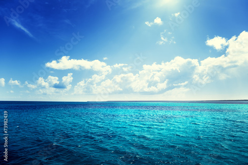 Naklejka karaiby morze widok