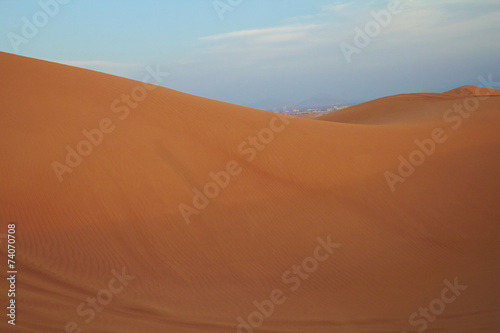 Naklejka słońce egipt afryka arabian wzgórze