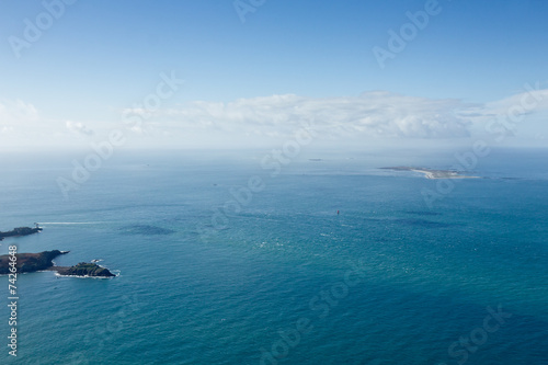 Obraz na płótnie niebo wyspa francja dziki