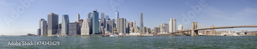 Fototapeta most brooklyn panorama